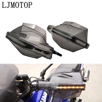 

Motorcycle Hand Guard Handle Protector HandGuards with LED Signal Light For Honda CBR300R CBR300F CBR300FA CBR500R CBR500F