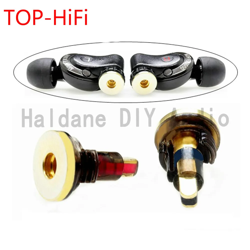 

TOP-HiFi pair Headphone Plug for EX600 EX800 EXK EX1000 Male to MMCX Female Converter Adapter