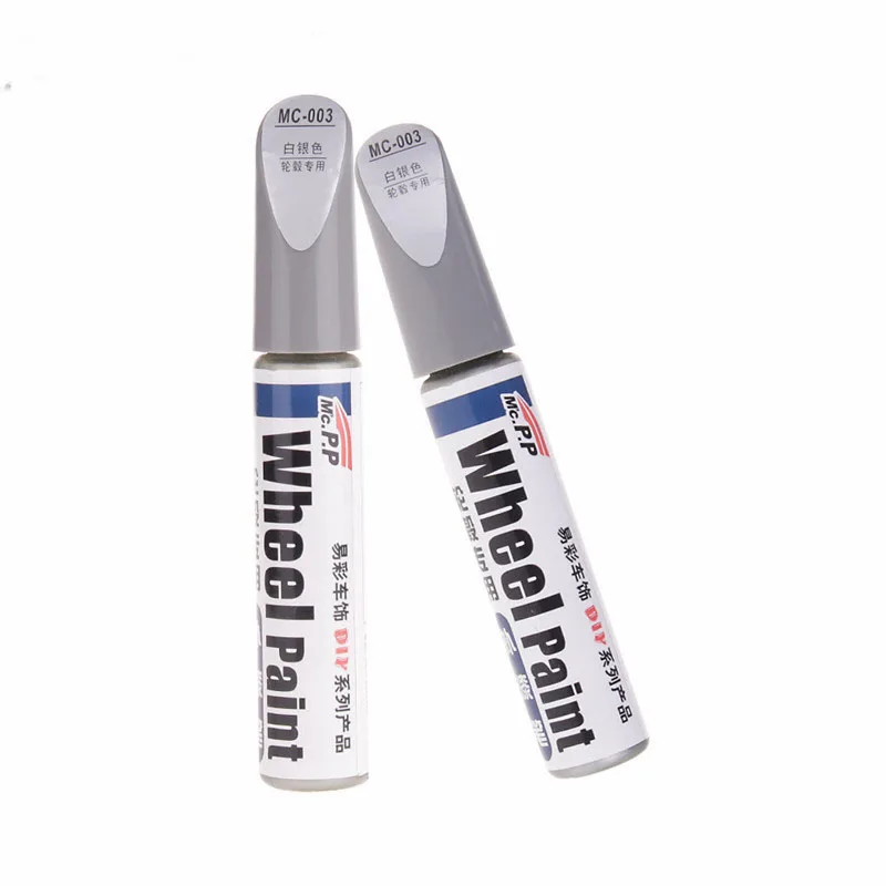 Car Scratch Remover Pen Car Paint Pen Car Auto Scratch Filler Repair Cover Pen Waterproof Tire Wheel Paint Repair Marker Pen Non-Toxic Car Paint Refresh