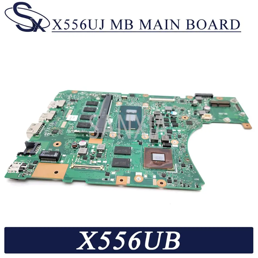 KEFU X556UJ Laptop motherboard for ASUS X556UB X556UV X556UR X556UF X556UQ X556U original mainboard 4G-RAM I7-6500U GT940M