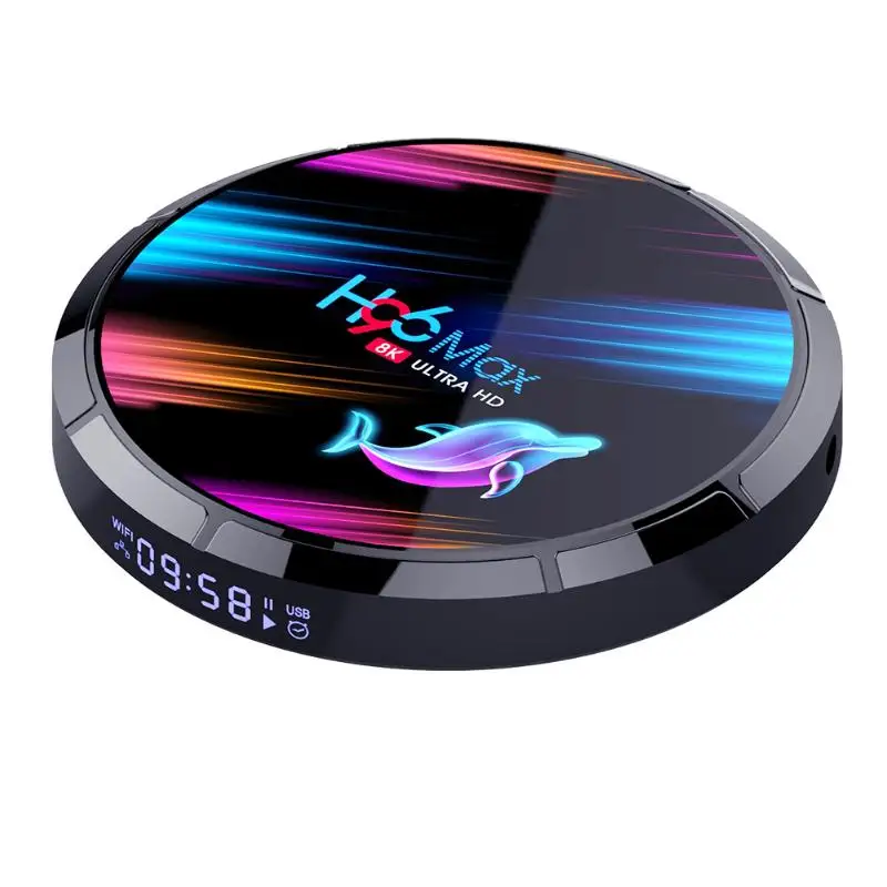 Max Android 9.0 TV Box Amlogic S905X3 Quad Core 4GB 128GB WIFI Media Player 4K Google Voice Assistant