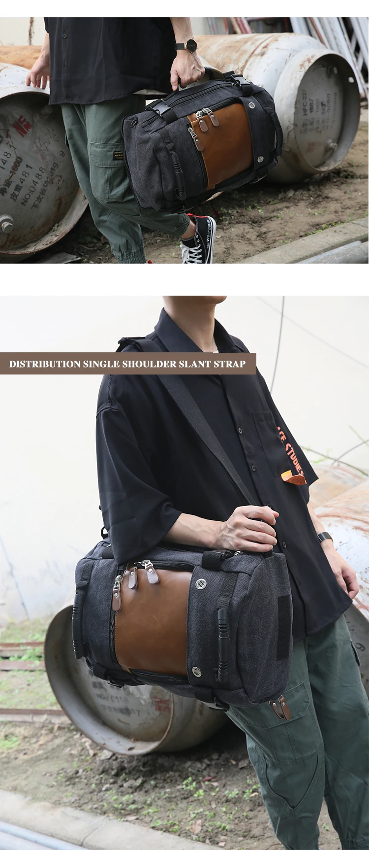 Xiao. P модный мужской рюкзак, винтажный холщовый рюкзак, многофункциональный рюкзак для альпинизма, пешего туризма, альпинизма, кемпинга