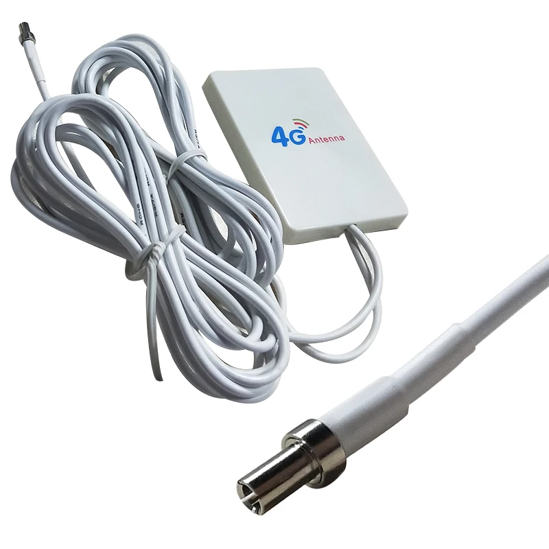 4g маршрутизатор антенна LTE Pannel TS9 SMA CRC9 разъем 3G 4G Anetnna с кабелем 2 м модем