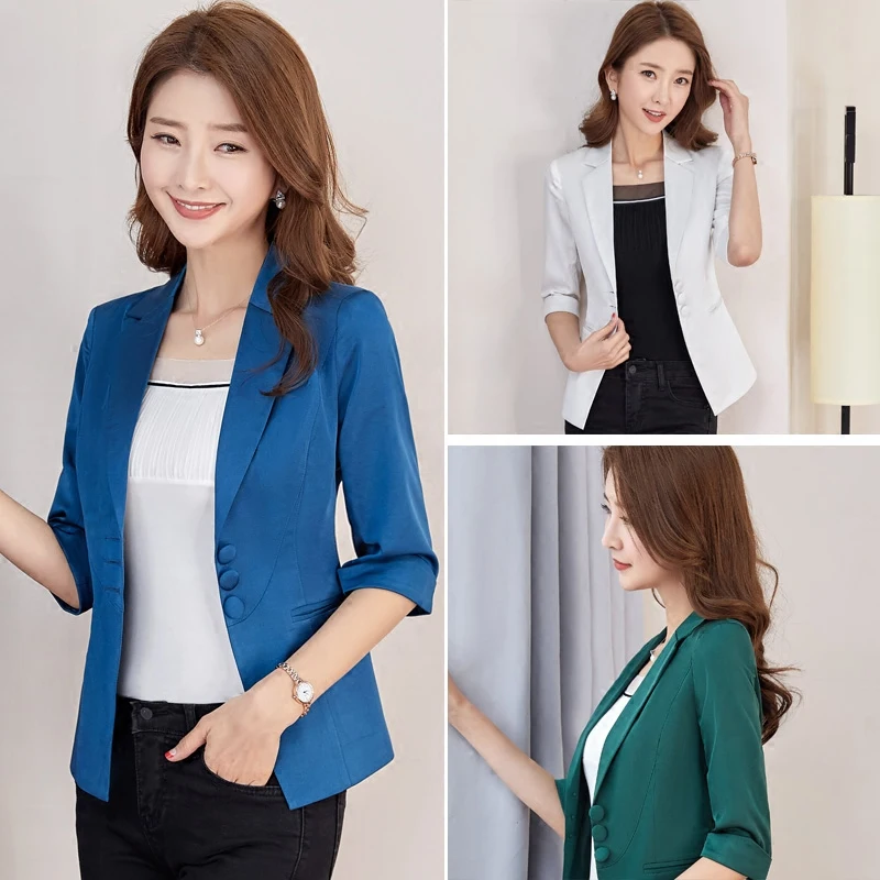 Mode kleine pak vrouwelijke jas en najaar Slim wild Koreaanse темперамент korte paragraaf модный костюм для отдыха