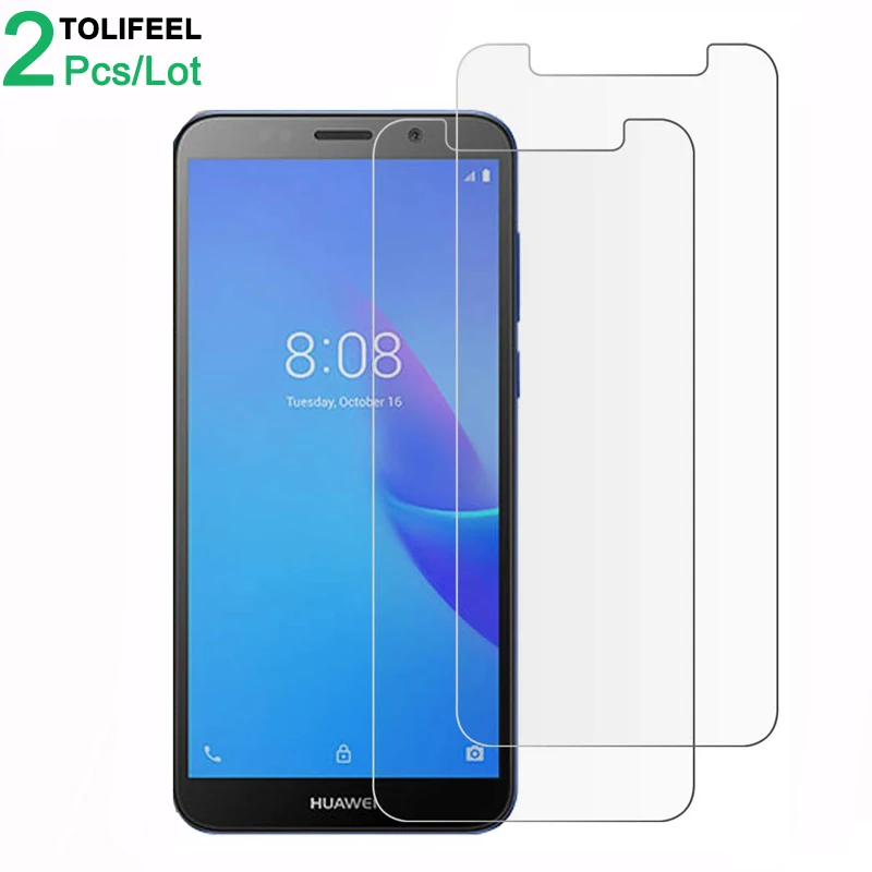 2 шт закаленное стекло для huawei Y5 Lite протектор экрана 9H 2.5D телефон на Защитное стекло для huawei Y5 Lite стекло