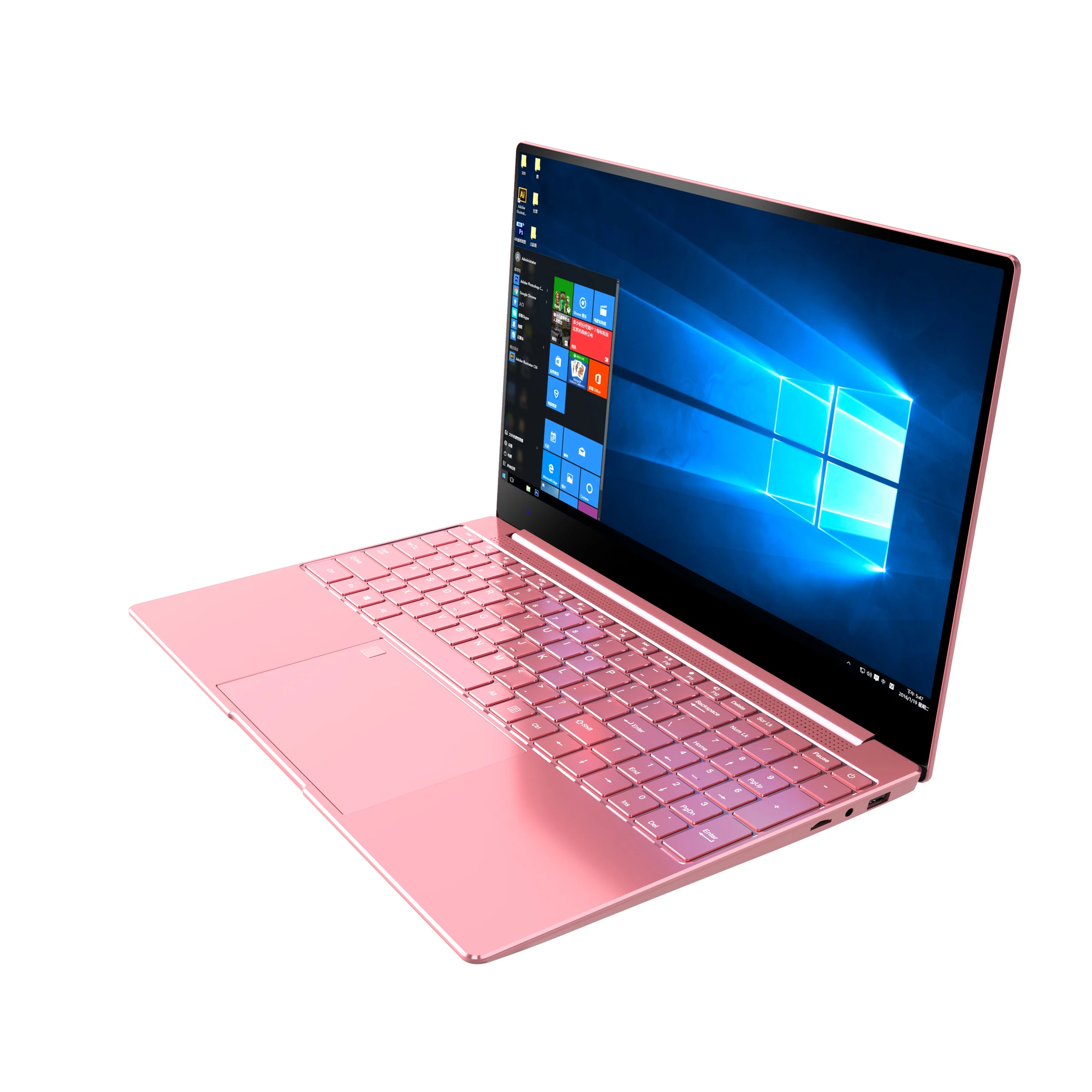 15.6 Inch Win10 F158-8Z Laptop Celeron J3455 8G 128G/256G/512G SSD Notebook Netbook Computer Fingerpint Recognition WIFI HDMI-1