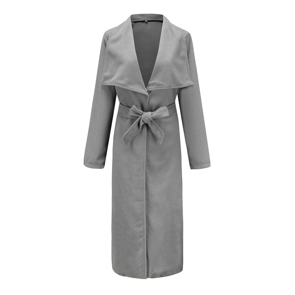 Casaco feminino, шерстяное пальто, для женщин, зимнее, с отворотом, на пуговицах, длинный Тренч, зимнее пальто, женская куртка, Женское пальто, верхняя одежда, manteau femme
