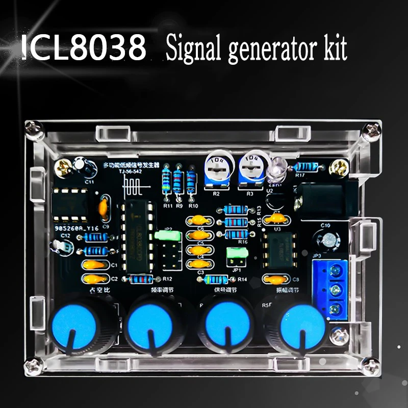 Icl8038 High Precision Signal Generator Diy Kit Sine Triangle Square