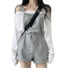 Duas peças sweatsuits bonitos para o sexo feminino fora do ombro manga longa t shirts + rendas até cintura palysuits coreano conjuntos dropshipping