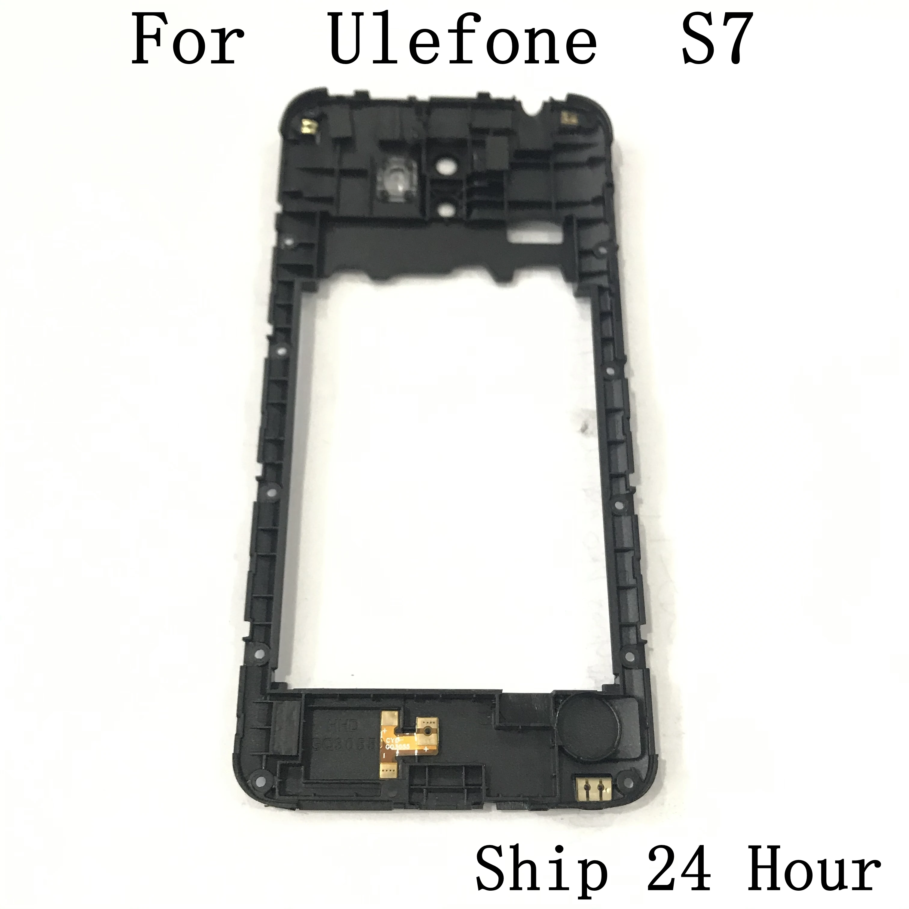 Ulefone S7 используется задняя рамка Оболочка Чехол+ камера Стекло Объектив для Ulefone S7 ремонт починка Часть Замена