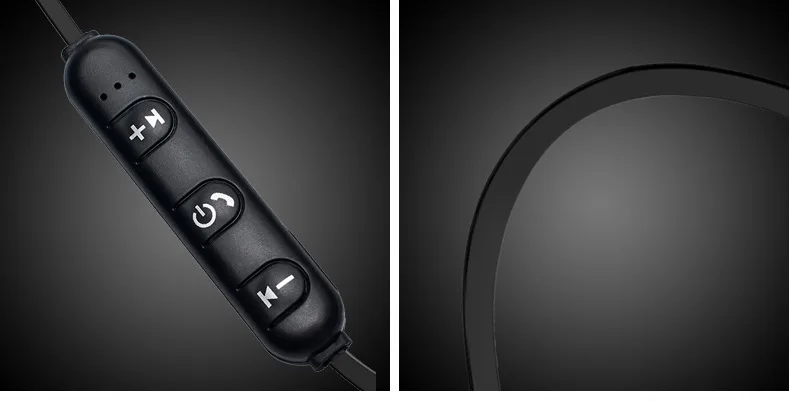 Xinmanrou магнитные беспроводные bluetooth наушники, музыкальная гарнитура, шейные спортивные наушники с микрофоном для iPhone, samsung