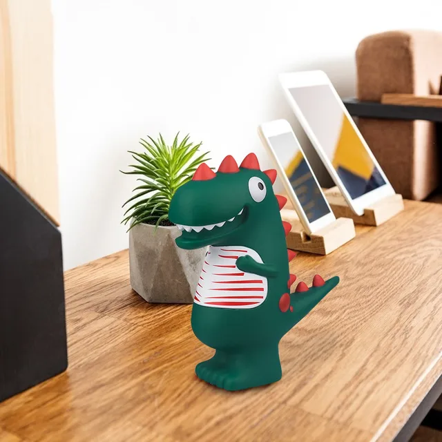 Dinosaur Piggy Bank Drop-proof Cute Creative Children's Cartoon Piggy Bank Net Red Desktop Decoration Birthday Gift 3