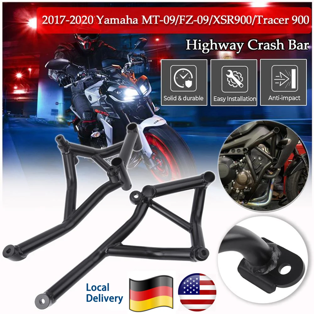 PROD 1005002964737896 Stunt Cage Engine Guard Crash bar Bumper for
Yamaha MT09 FZ09 2017 2018 2019 2020 MT FZ 09 XSR 900 Tracer 900
Accessories Motor