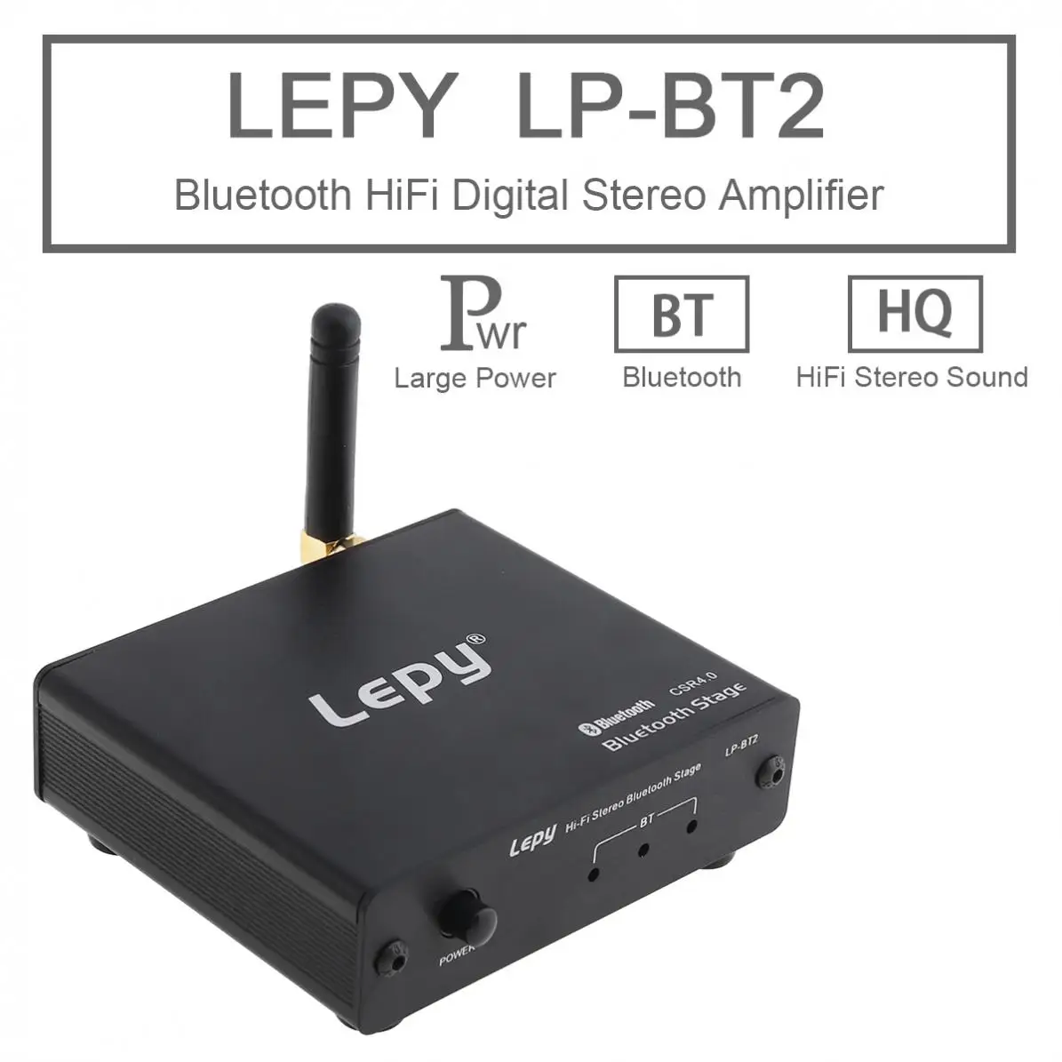 LEPY автомобильный Bluetooth Hi-Fi Цифровой стерео усилитель сабвуфер автомобильный аудио декодер приемник усилитель мощности