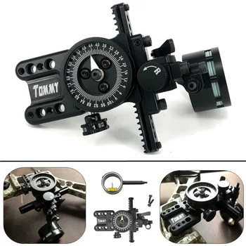 

Outdoor Archery Accessories 1 Pin Compound Bow Sight Pointer Adjustable Micro High Quality HRD Technology