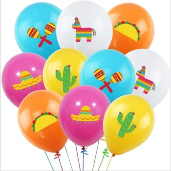 Mexican Theme Party Balloons 1