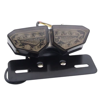 

Motorcycle LED Rear Light Turn Signal Smoke Lens Turn Signal Bulb Brake Lamp