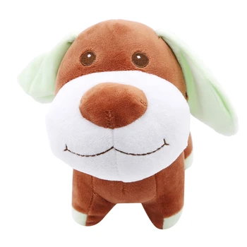 

22*18cm Soft Cute Animal Cartoon Teddy Dog Plush Toys Lovely Stuffed Doll Dog with Scarf for Kids Baby Children Gifts Brinquedo