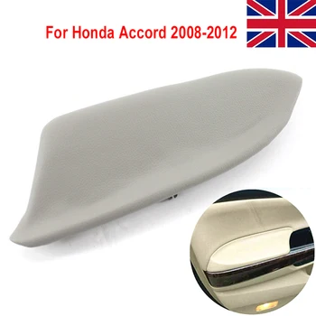 

MagicKit Passenger Side Door Panel Armrest Cover For Honda Accord 2008-2012 Gray Leather