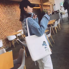 От производителя простая повседневная Холщовая Сумка в Корейском стиле универсальная модная Холщовая Сумка женская сумка на одно плечо с поддержкой