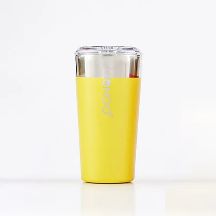 Yellow Кофейная кружка Xiaomi NONOO 580 мл бутылка для воды 6H сохраняет тепло и для сохранения холода кружка из нержавеющей стали Тритан крышка BPA- чашка - Цвет: Yellow