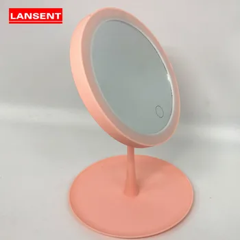 

Smart LED makeup mirror with 3 adjustable lights standing mirror touch screen 2 usagesdesk Fill light mirror cosmetic