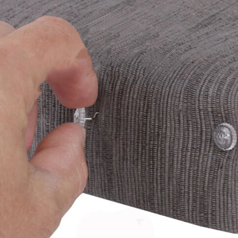Круглый головной убор для внутренних штекеры для ремонта обивка автомобиля из нержавеющей стали 15*10 мм набор Домашний Прозрачный полезный