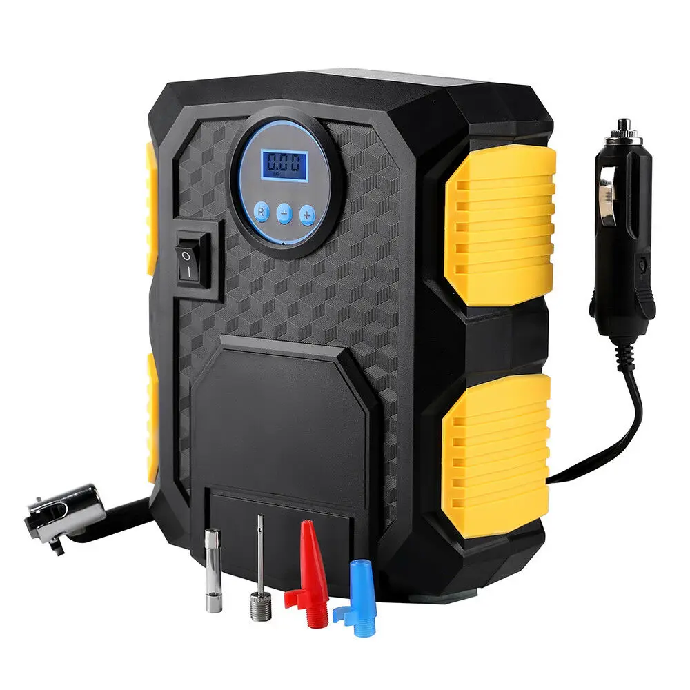 Compressor de ar do Carro Compressor de ar do Carro para o Carro Amplamente Utilizado-dc Digital Tire Inflator Portátil Bomba para o Carro Motos Bicicletas 12v 150psi
