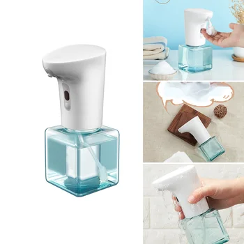 

Induction Foaming Smart Hand Washer Wash Automatic Soap Dispenser Infrared Sensor In Stock Hand Washing Soap dispensers 250ML