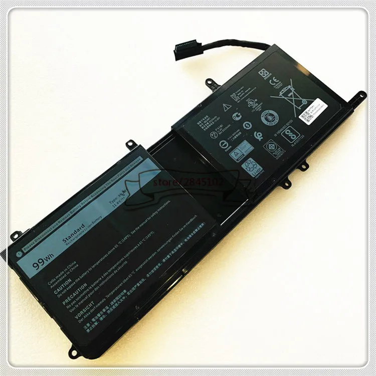 Аккумулятор GYIYGY 9NJM1 для Dell Alienware 17 R4 ALW17C D1748 HF250 Series 11 4 V 99Wh|Аккумуляторы ноутбуков| |