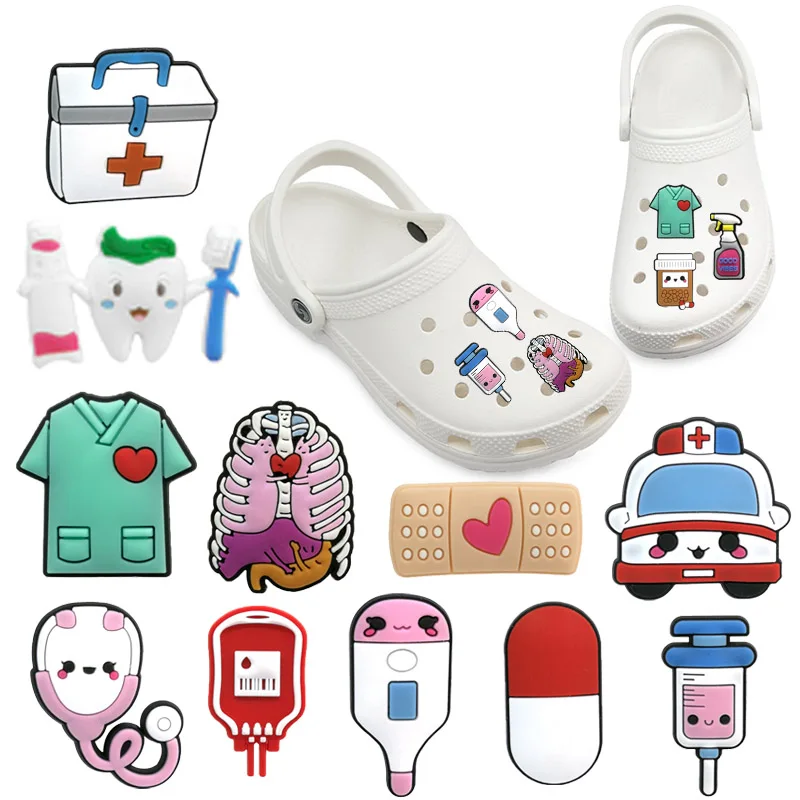 medical croc charms