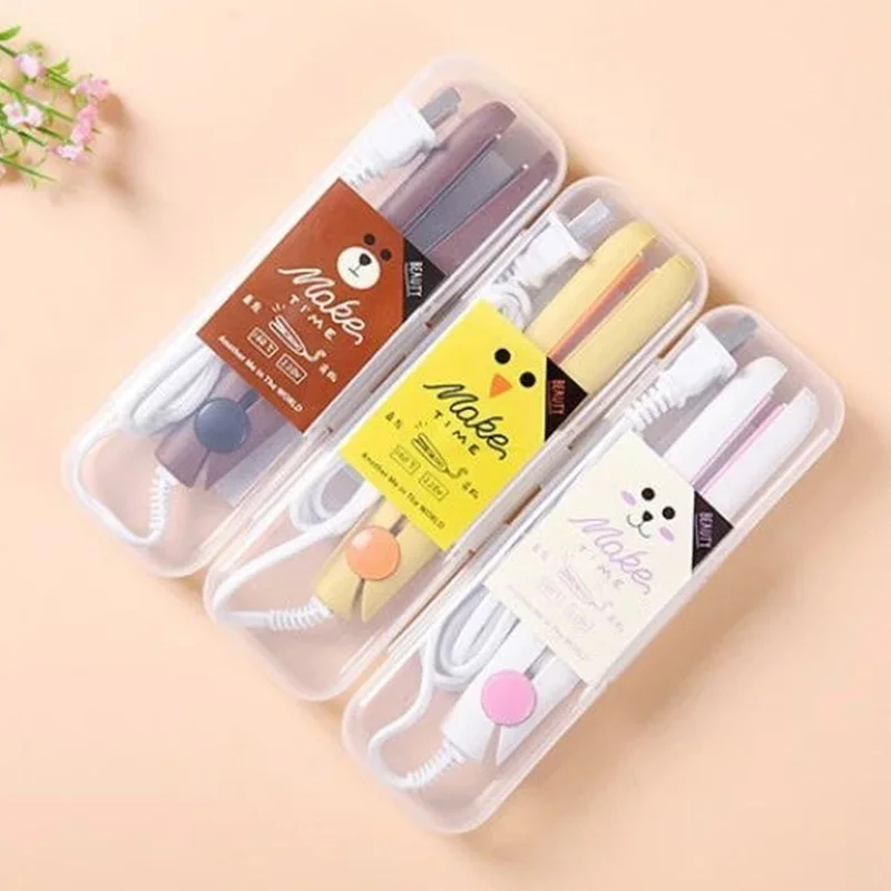 Mini Professional Hair Straightener Styling Tool Travel Flat Iron Mini Hair Beard Comb Straightener Ceramic Tourmaline Ionic Fla Mini Professional Hair Straightener Styling Tool Travel Flat Iron Mini Hair Beard Comb Straightener Ceramic Tourmaline Ionic Fla
