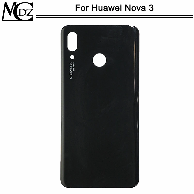 Nova 3 крышка батареи для huawei Nova 3 запасные части Задняя крышка батареи корпус двери'