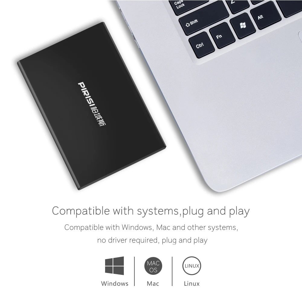 Goede Pirisi Hdd 2.5   Externe Harde Schijf USB3.0 1 Tb 750 Gb 500 Gb 320 Gb 250 Gb 160 Gb 120 Gb 80 Gb Opslag Draagbare Harde Schijf Voor Pc Mac