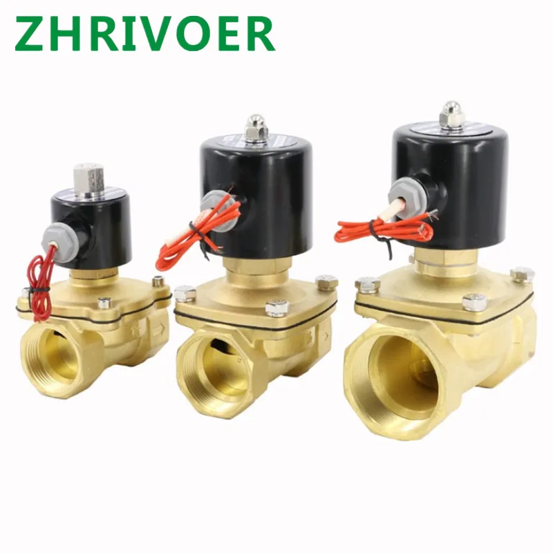 

Electric Solenoid Valve Normally Opened Pneumatic for Water Oil Air 12V/24V/220V/110V 1/4" 3/8" 1/2" 3/4" 1" DN8/10/15/20/25/50