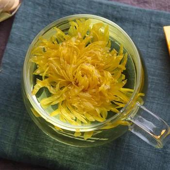 

Xiushui Chrysanthemum Single Flower for a Cup Individual Package Bag Health Care Yellow Chrysanthemum Tea Reduce Pressure Tea