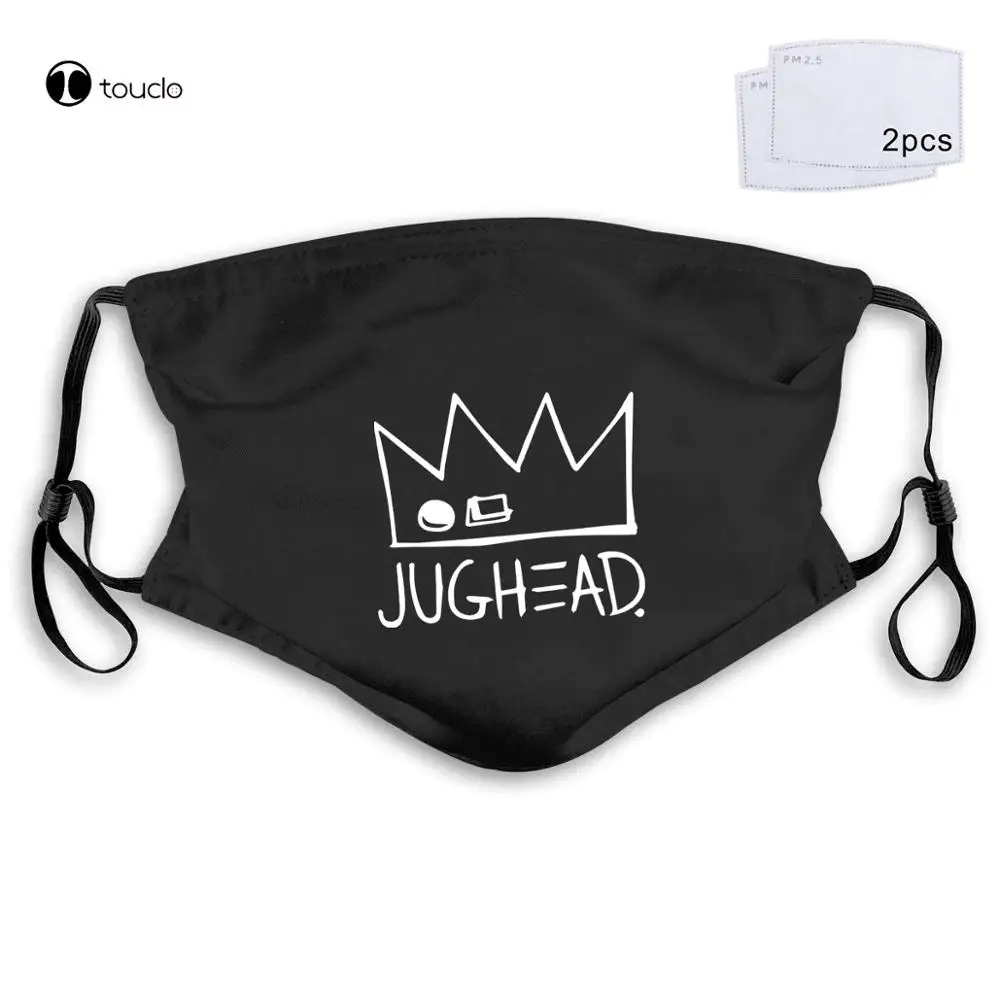 

Jughead Jones Crown Riverdale South Side Serpents Face Mask Filter Pocket Cloth Reusable Washable