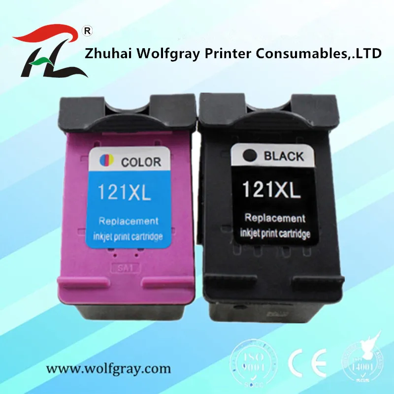Cartucho de tinta para impresora HP 121, Compatible con 121XL, hp121,  Deskjet D2563, F4283, F2483, F2493, F4213, F4275, F4283, F4583|Cartuchos de  tinta| - AliExpress