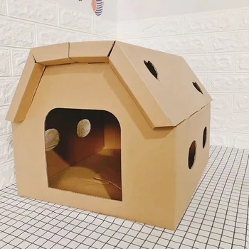 

tent cozy round house for pet cats beds indoor cat house mat basket beds for cats soft pet cute pet dog cat tent house DIY