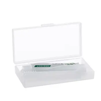 

Adult Travel Folding Toothbrush Toothpaste Kit with Clear Storage Case Oral Care