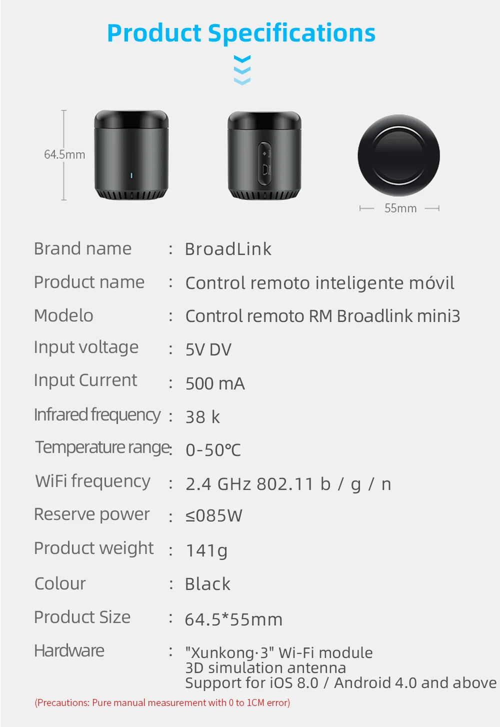 Broadlink RM Mini 3 MINI3 WiFi+ ИК приложение для автоматизации умного дома с Alexa Google Home IFTTT