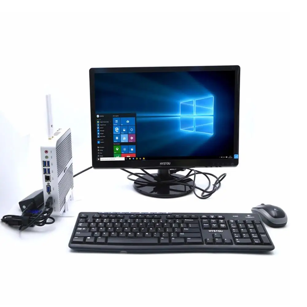 8th Gen cpu Kaby Lake Мини ПК Intel i3 6006U i5 7200U i7 4500U ddr4 VGA USB3.0 4k HTPC 300M WiFi BT3.0 маленький настольный
