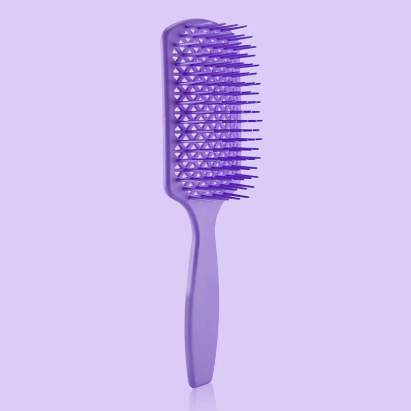 1pc Hair Comb Detangling Soft Hairbrush Women Wet Dry Comb Hair Brush Scalp Massage Comb Brush for Salon Hair Hairdressing Tools 02