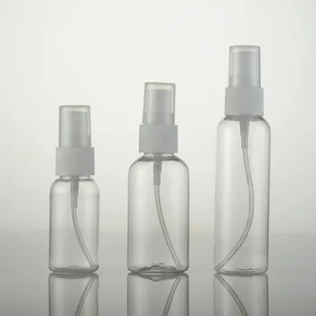 

50pcs 30ML/40ML/ 50ML/60ML Portable Transparent Perfume Atomizer Hydrating Empty Spray Bottle Makeup Tools