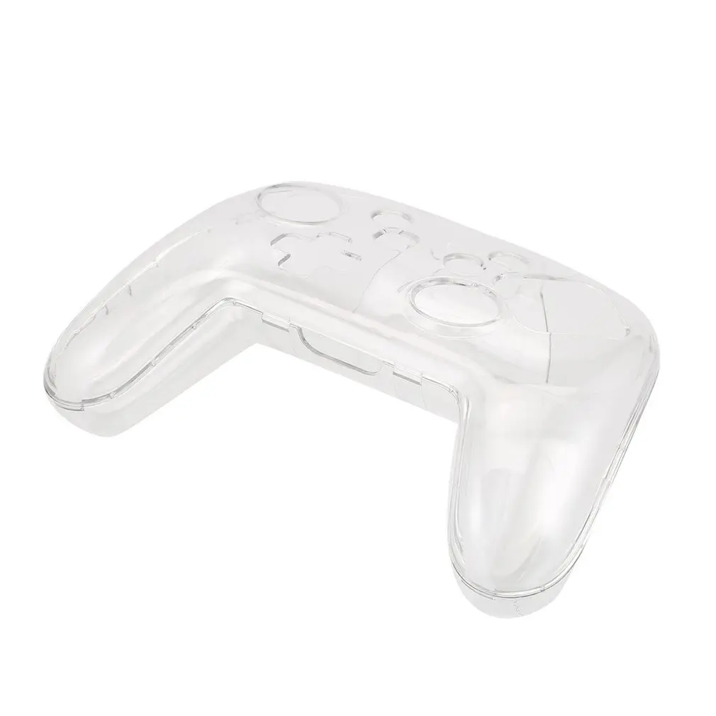 

KJH Case Hard Controller Protective Cover Handle Shell Transparent Clear Crystal for Nintend Nintendo Switch Pro Controller