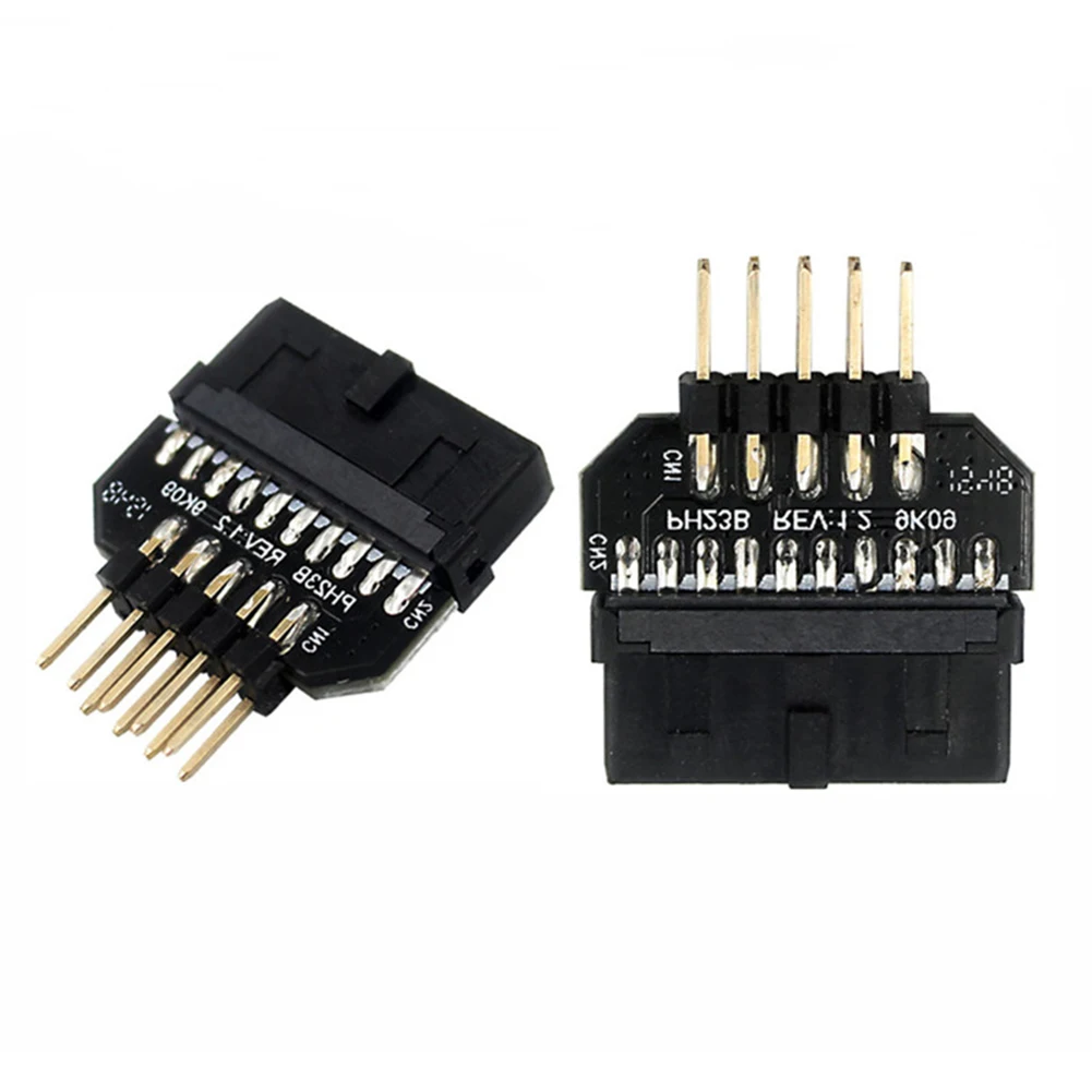 Motherboard USB 2.0 to USB 3.0 Front Panel Plug-in Connector - 19/20pin to 9pin Conversion Adapter Description Image.This Product Can Be Found With The Tag Names USB 30 20Pin to USB 20 9Pin AdapterUSB 30 20Pin Male to USB 20 9Pin Female AdapterUSB 30 20Pin to USB 20 9Pin ConverterMotherboard Front Panel AdapterUSB 30 20Pin Female to USB 20 9Pin Male Adapter