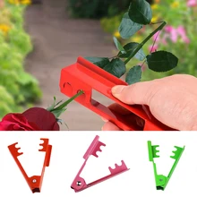 

Home Garden Cutting Tool Rose Thorn Silver/Red Metal Remover Accessories Garden DIY Rose Thorn Remover Portable For Florist