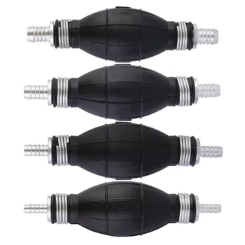 

New Arrival 6mm/8mm/10mm/12mm Rubber And Aluminum Fuel Line Pump Primer Bulb Hand Primer Gas Petrol Pumps Hot Sale drop shipping