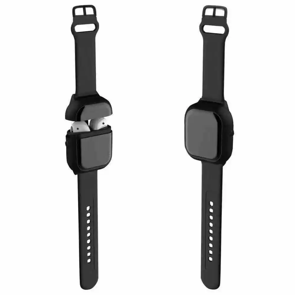 A01 TWS Bluetooth беспроводные наушники носимый браслет Стиль Авто сопряжение Pop up Portbale