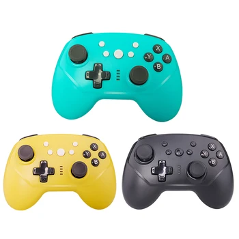 

Portable Wireless Bluetooth Gamepad Joystick Wired Game Controller for Nintend Switch/Switch Lite Console 6-axis Sensor Function